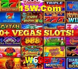 Identidade visual e vitrine de ofertas da plataforma W6BET